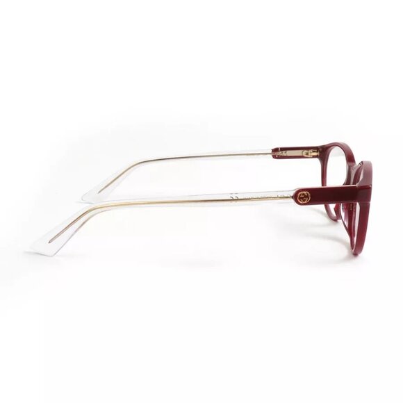 Auth GUCCI Glasses Red Plastic main image 10